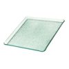 Ακρυλικόs Δίσκοs Παρουσίασηs 33x33cm, διαφανές glass look,GARIBALDI
