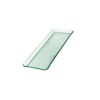 Ακρυλικόs Δίσκοs Παρουσίασηs 18x30cm, διαφανές glass look,GARIBALDI