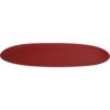 Δίσκος οβάλ FIBERGLASS, άθραυστος, 48x25.7xΥ2.2cm, εξαιρετικής ποιότητας, μπορντώ