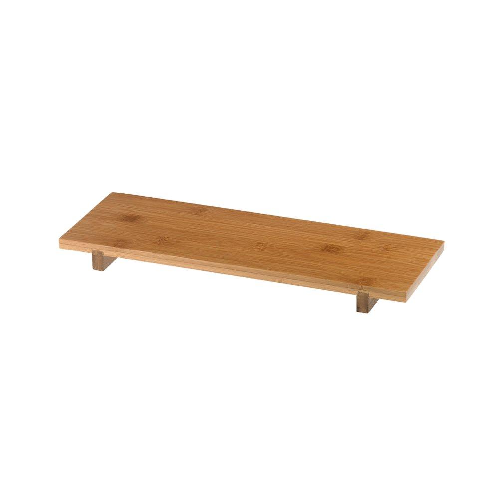 Πιατέλα Παρουσίασης Sushi, από Bamboo, χρώμα Φυσικό, 30x11x2.5cm, Leone