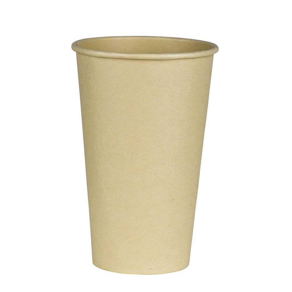 Ποτήρι Ζεστών και Κρύων Χάρτινο BAMBOO 475ml-16oz, διπλού τοιχώματος