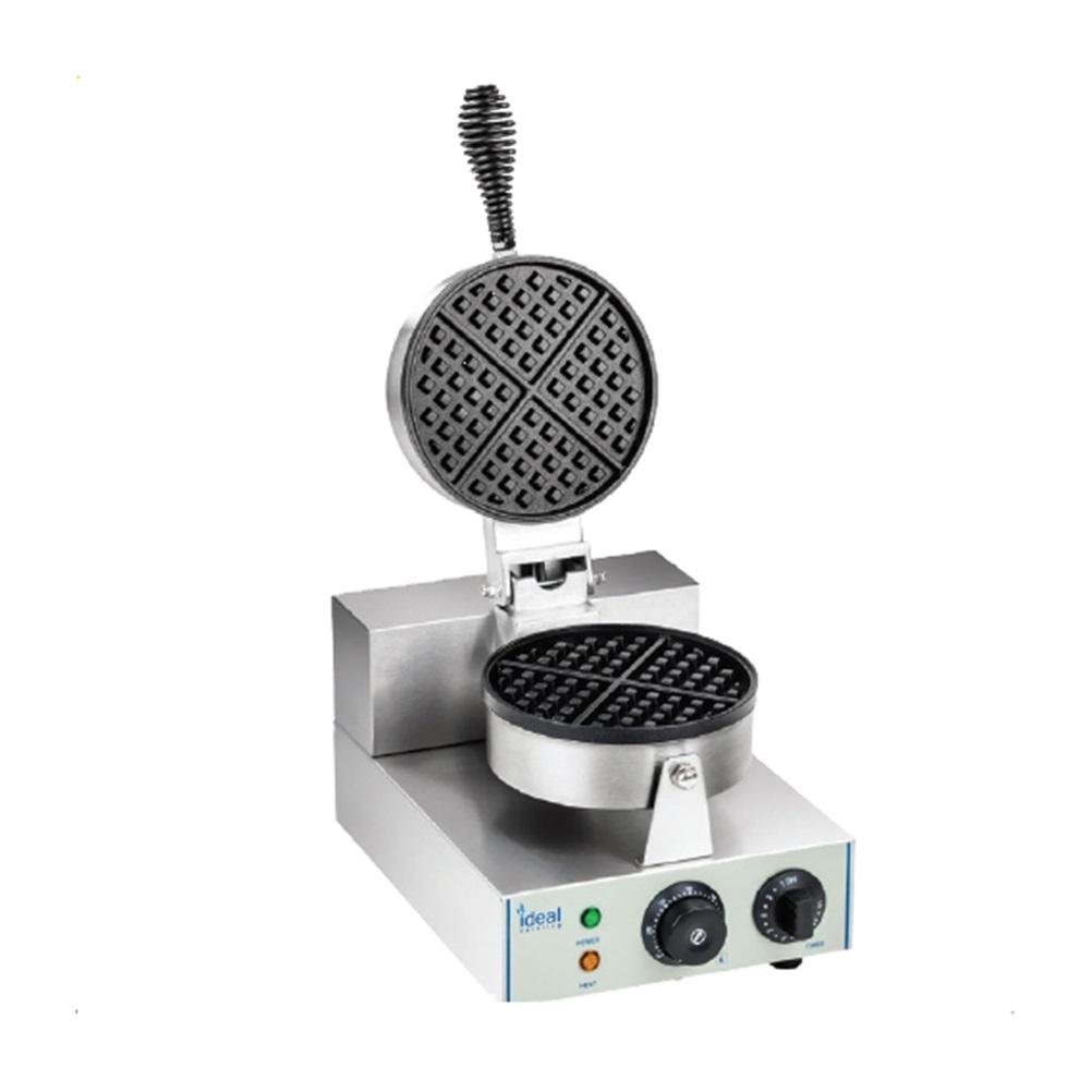 Επαγγελματική Βαφλιέρα, 1000W, πλάκα φ18.5cm, KARAMCO