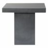 CONCRETE Cubic Tραπέζι Κήπου - Βεράντας Cement Grey