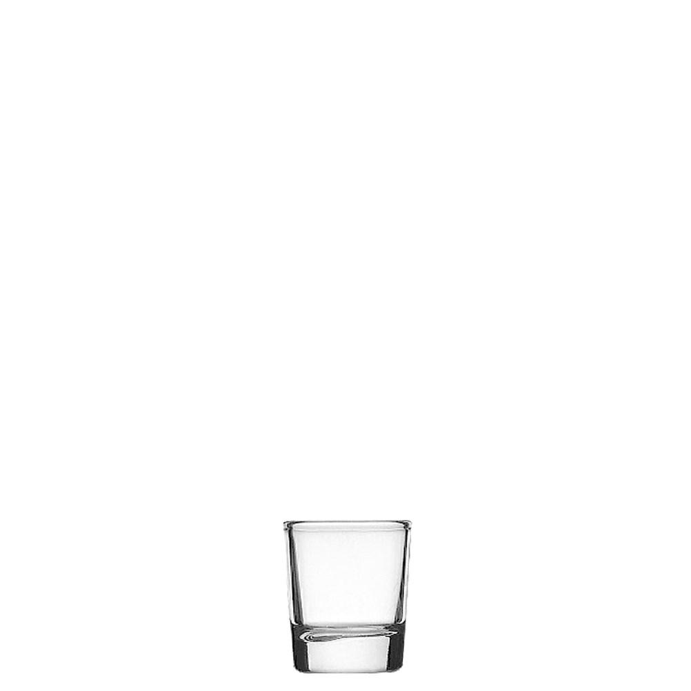 Γυάλινο Ποτήρι Λικέρ, Σφηνάκι 4cl, φ4,4 x 5,2 cm, Σειρά CLASSICO, UNIGLASS