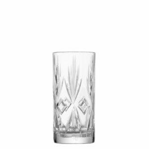 Γυάλινο Ποτήρι Σκαλιστό Κοκτέιλ, 33,5cl, φ7,0 x 14,8 cm, Σειρά ROYAL, UNIGLASS