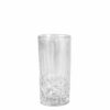 Γυάλινο ποτήρι 400ml, φ7.2x15cm, σειρά RETRO, ανάγλυφο