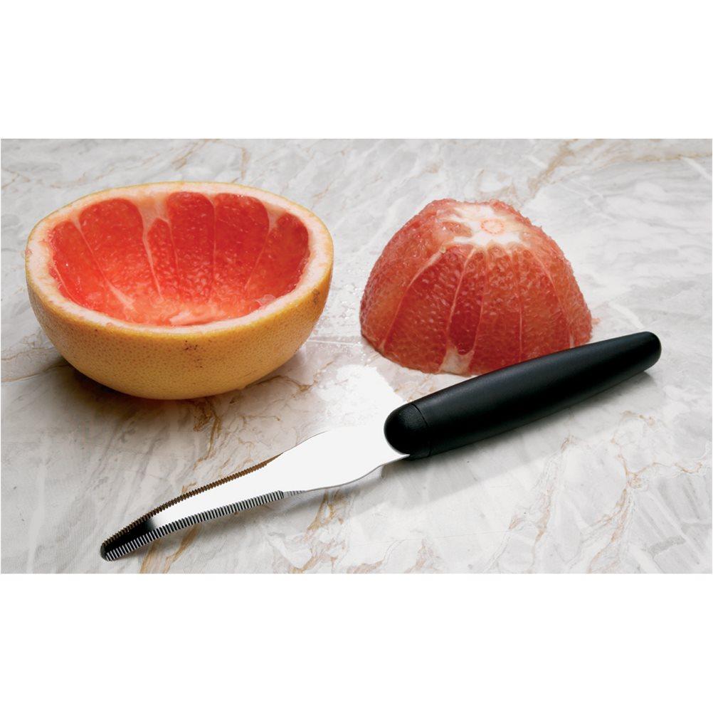 Μαχαίρι Grapefruit, με γωνιακή λάμα 11cm, ολικό μήκος 23cm, μαύρη λαβή PP, Matfer