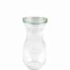 Πυρίμαχο Δοχείο 290ml, ύψος 96mm, με καπάκι φ60mm, WECK Γερμανίας