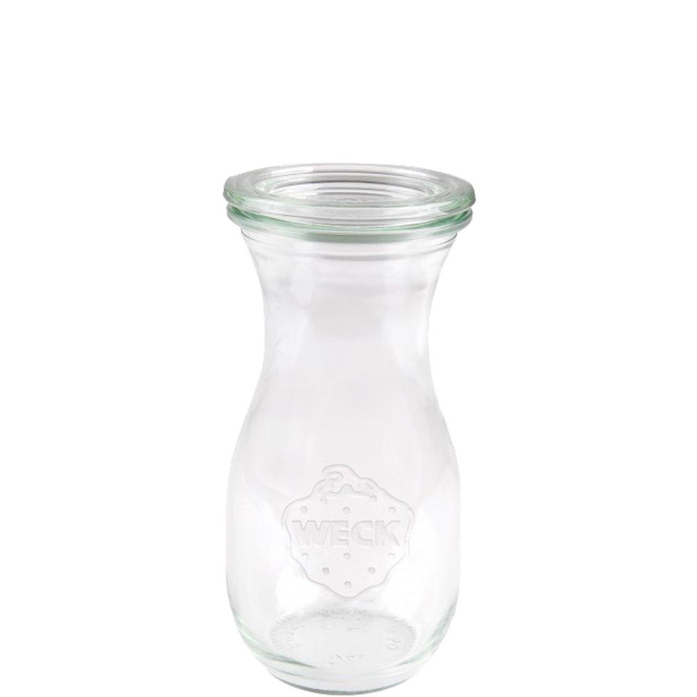 Πυρίμαχο Δοχείο 290ml, ύψος 96mm, με καπάκι φ60mm, WECK Γερμανίας