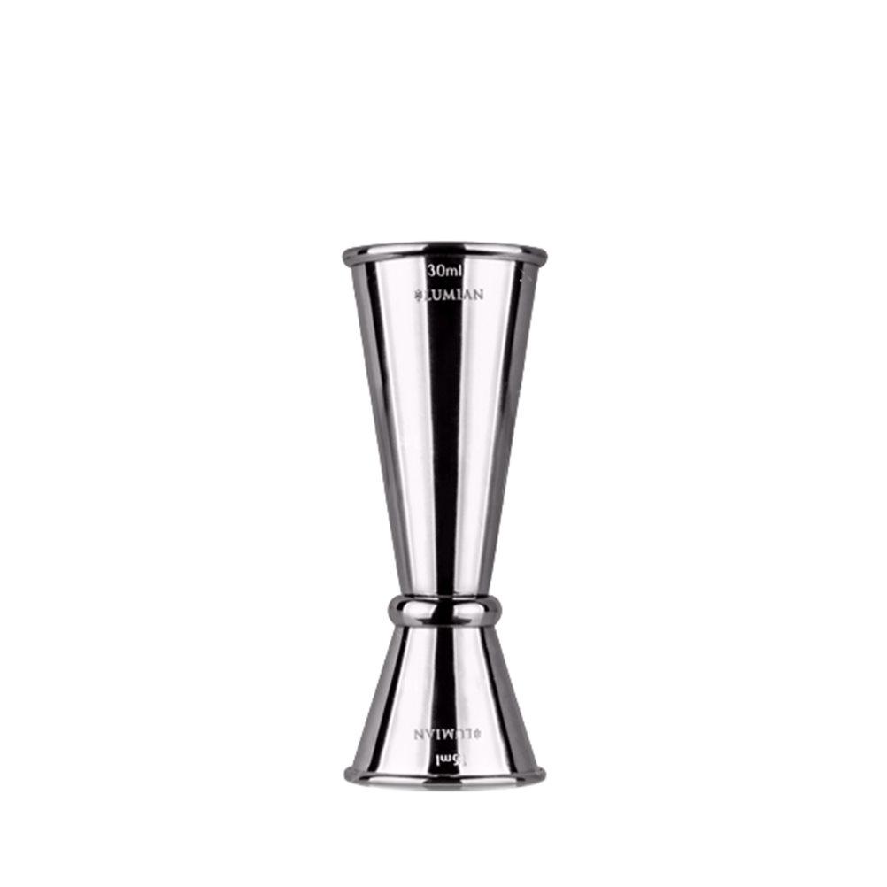 Μεζούρα Japanese Jigger, 15/30ml, 9.5cm, INOX 18/10, ασημί, Lumian