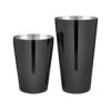 Shaker Yokai Boston Tin 28oz/17.5cm & Half Tin 18oz/12.5cm, INOX 18/10, μαυρο, Lumian
