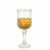 Γυάλινο Ποτήρι Σκαλιστό, Κολωνάτο, 23cl, φ7.3x17.5cm