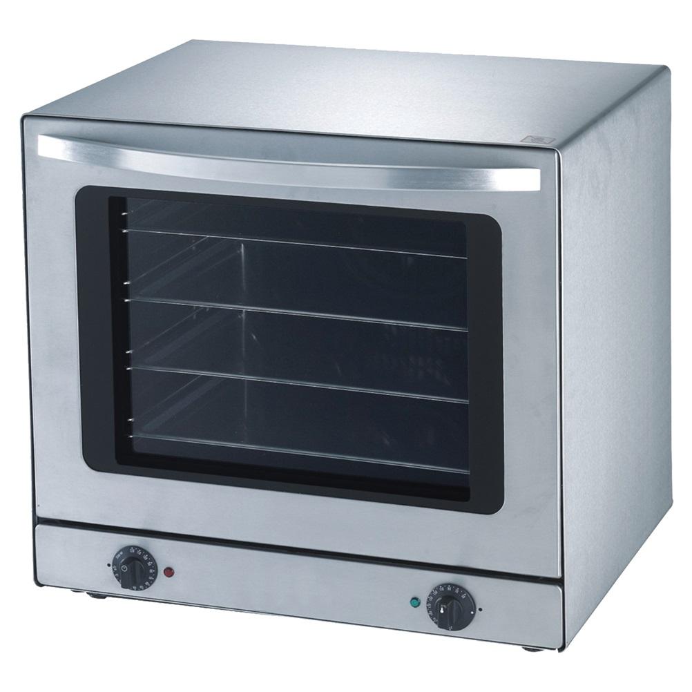 Φούρνος Κυκλοθερμικός INOX, 2.8KW, για 4 σχάρες 43x34cm, KARAMCO