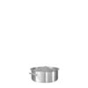Χύτρα INOX ρηχή, με καπάκι, φ20xΥ9,5cm, (3Lt)
