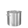 Μαρμίτα INOX, με καπάκι, φ32xΥ32cm, (25Lt)