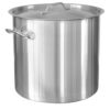 Μαρμίτα INOX, με καπάκι, φ55xΥ55cm, (130Lt)