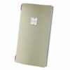 Menu PVC ECO JUTE, λευκό πάγου, με 1 διαφάνεια για 4 σελίδες 4RE (15.3x29.7cm), DAG Italy