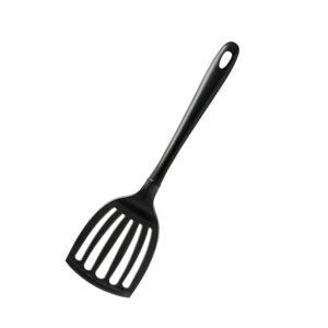NYLON Σπάτουλα Τρυπητή μαύρη, 35cm, Abert Italy