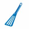 Σπατουλα τρυπητή Exoglass Pelton, 9x15cm, μήκος 30cm, μπλε, αντοχή έως +220°C, Matfer