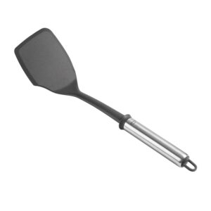Σπάτουλα Nylon, 8.5x10.5cm, με INOX 18/10 λαβή, μήκος 37.5cm, Lacor