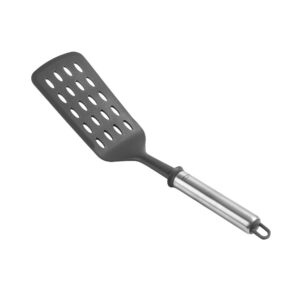 Σπάτουλα Nylon, Fish Turner, 8x14.5cm, με INOX 18/10 λαβή, μήκος 36.5cm, Lacor