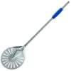 Φτυάρι Πίτσας διάτρητο φ23cm INOX, με κοντάρι 75cm, GIMETAL