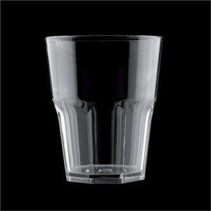 Πλαστικό ποτήρι SAN πισίνας 33cl διαφανές
