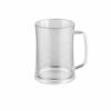 Ποτήρι μπύρας πλαστικό PC (Polycarbonate), διάφανο, 500ml, Plast Port