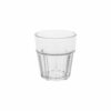 Ποτήρι πλαστικό PC (Polycarbonate), Casablanca, διάφανο, 200ml, Στοιβαζόμενο