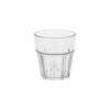 Ποτήρι πλαστικό PC (Polycarbonate), Casablanca, διάφανο, 250ml, Στοιβαζόμενο