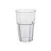 Ποτήρι πλαστικό PC (Polycarbonate), Casablanca, διάφανο, 300ml, Στοιβαζόμενο