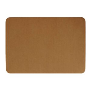 Σουπλά 40x32cm, καφέ Havana, από ίνες κυτταρίνης, ανάγλυφο Vintage επεξεργασία, Dafne Design