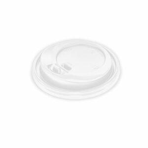 Καπάκι Πιπίλα με Τάπα, για Χάρτινα Ποτήρια 12oz-16oz, Λευκό