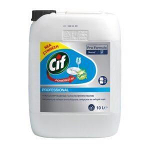 Υγρό απορρυπαντικό πλυντηρίων πιάτων 10lt, CIF