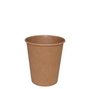 Ποτήρι Ζεστών Χάρτινο 8oz, Kraft