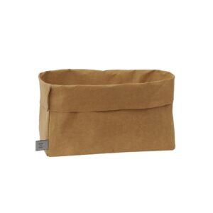 Ψωμιέρα 24x15xΥ19cm, Καφέ Havana, από ίνες κυτταρίνης, Dafne Design