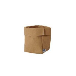 Ψωμιέρα 14x15xΥ23cm, Καφέ Havana, από ίνες κυτταρίνης, Dafne Design