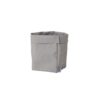 Ψωμιέρα 14x15xΥ23cm, Γκρι, από ίνες κυτταρίνης, Dafne Design