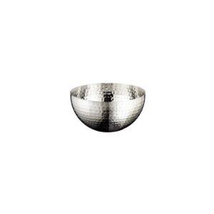 Μπωλ/Φρουτιέρα INOX, σφυρήλατη, φ15xΥ8cm, Leone