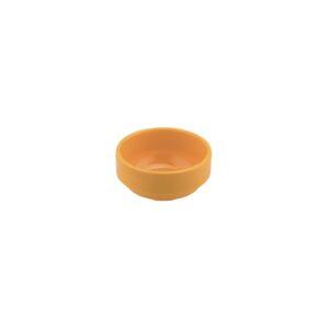 Μπωλάκι στρογγυλό μελαμίνης, φ6xΥ4cm, 25gr, κίτρινο