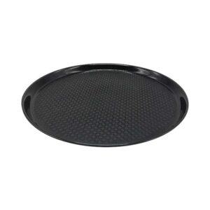 Δίσκος αντιολισθητικός, φ35cm, Πλαστικός, Οικονομικός, μαύρος
