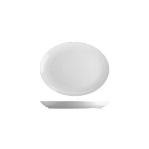 Πιάτο οβάλ πορσελάνης 20cm, σειρά Basic, G.BENEDIKT