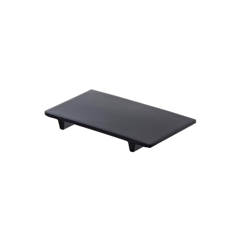 Δίσκος Μελαμίνης (Sushi Tray) 33x19x2.4cm, με πόδια, μαύρος, Leone