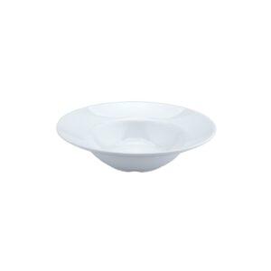 Πιάτο βαθύ (Pasta) μελαμίνης, φ25xΥ6.5cm, 440gr, λευκό