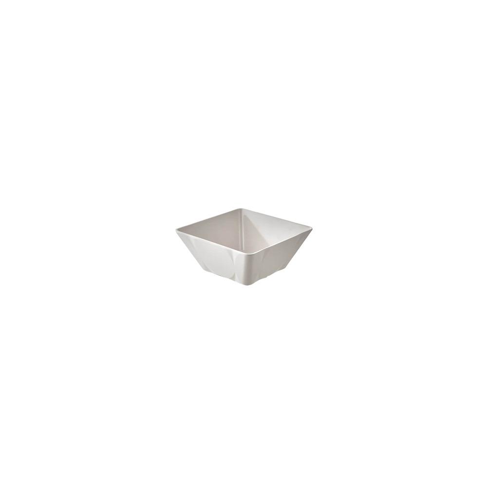 Μπωλ τετράγωνο μελαμίνης, 570ml, 12x12xΥ5cm, 125gr, λευκό
