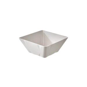 Μπωλ τετράγωνο μελαμίνης, 6.4Lt, 30x30xΥ12.5cm, 1400gr, λευκό
