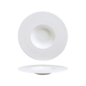 Πιάτο Βαθύ Πορσελάνης Gourmet, φ25cm, λευκό, Σειρά Fine Plus, BARALEE