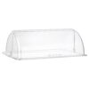 Κάλυμμα (καπάκι) Roll-Top, πλαστικό PC για δίσκο GN1/1, διάφανο (ο δίσκος ΔΕΝ περιλαμβάνεται)