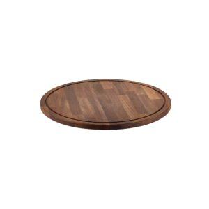 Βάση ξύλινη φ43cm (IROKO) στρογγυλή, κατάλληλη για το 40349
