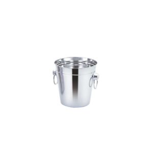 Δοχείο Πάγου Φ12.5cm, 500ml, με κρίκους Ανοξείδωτο 14/1